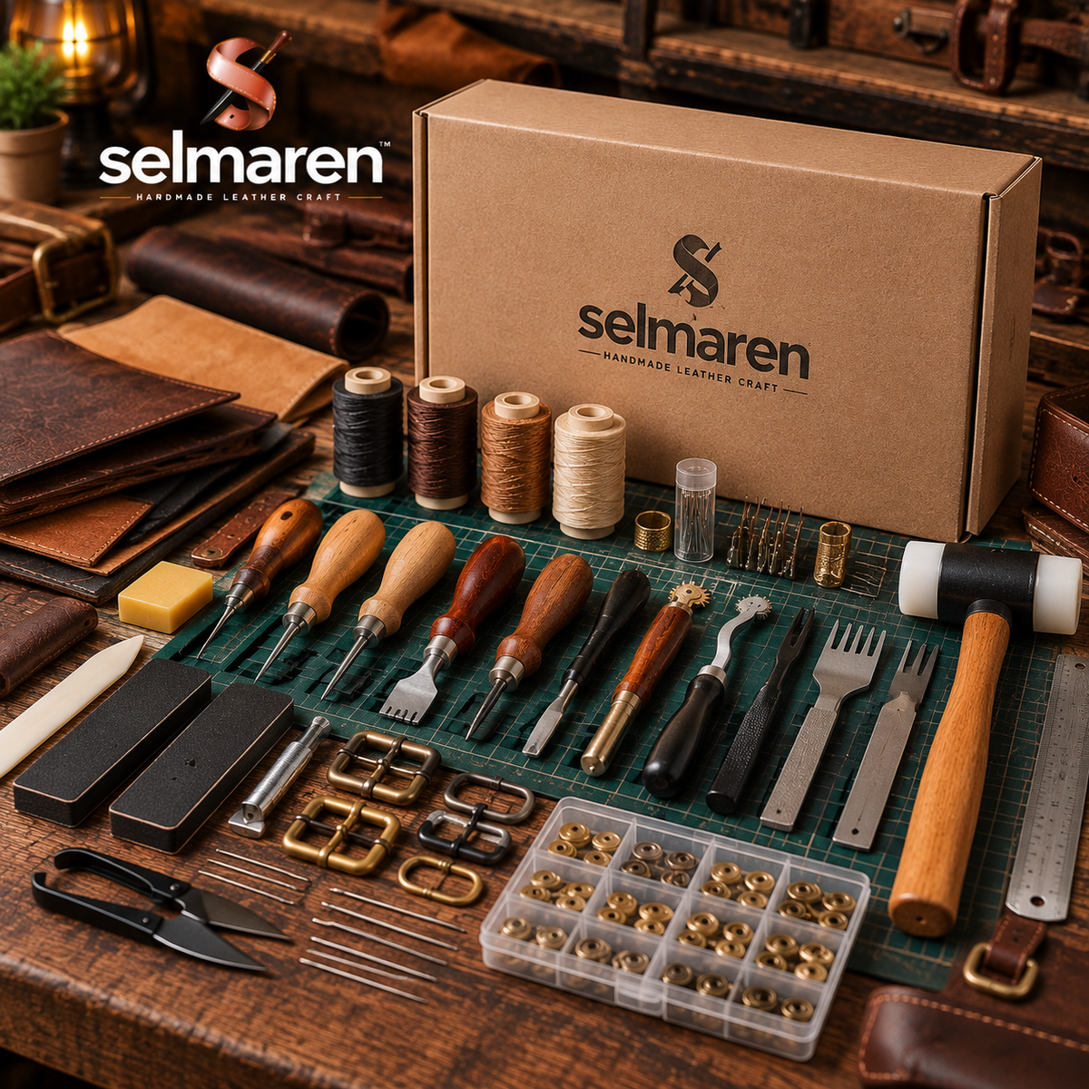 Leather Craft Starter Kit – Complete Beginner Tool Set