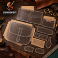 Leather Pattern Template Set – Reusable DIY Craft Templates