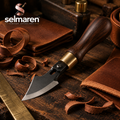 Leather Edge Skiving Knife – Professional Leather Cutting & Thinning Tool