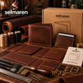 Leather Wallet Making Kit – DIY Handmade Wallet Craft Set