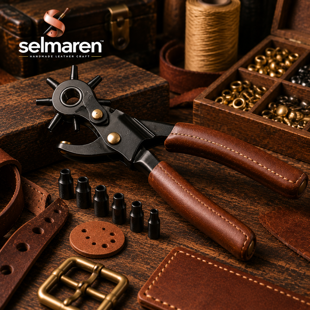 Leather Hole Punch Set – Multi Size Punching Tools