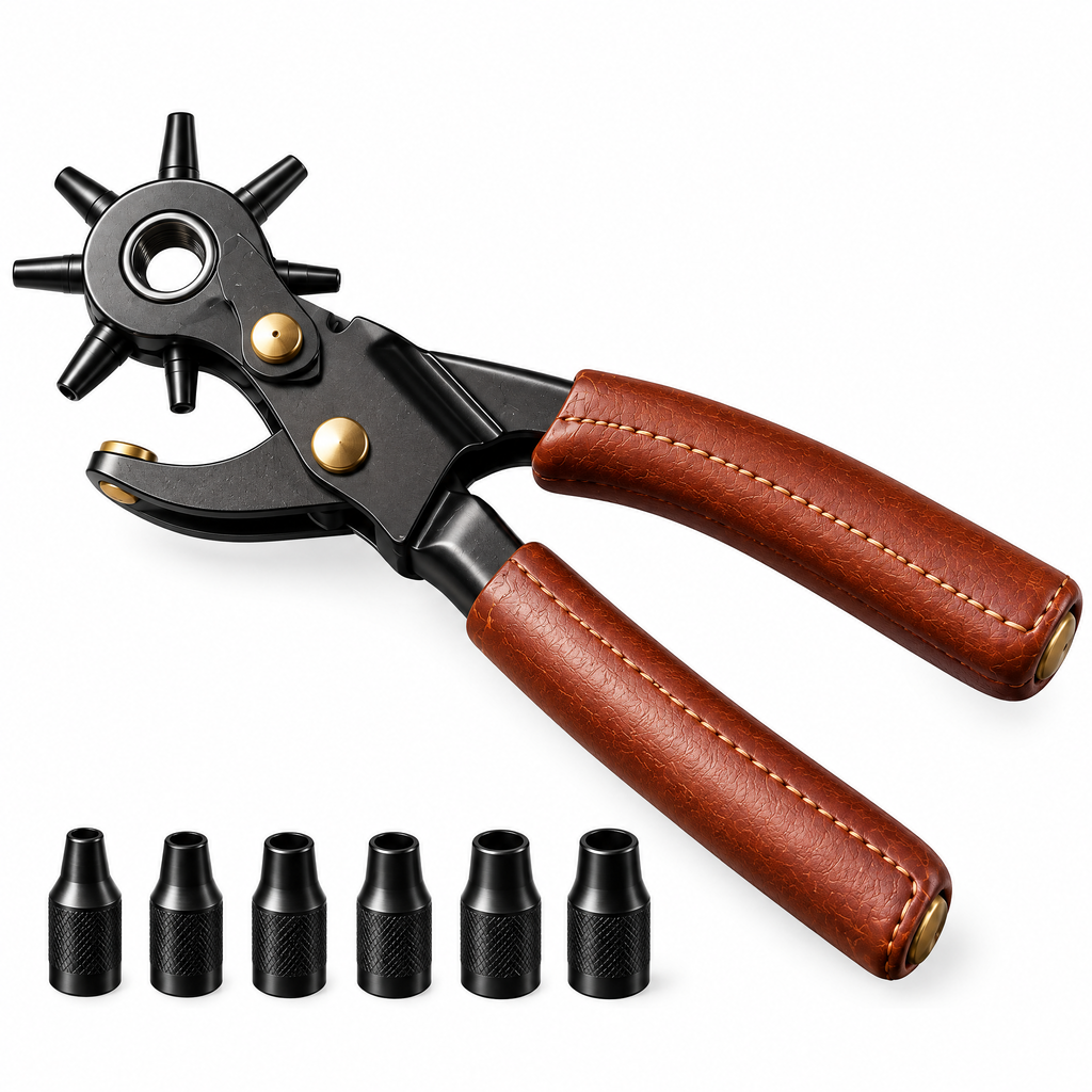 Leather Hole Punch Set – Multi Size Punching Tools