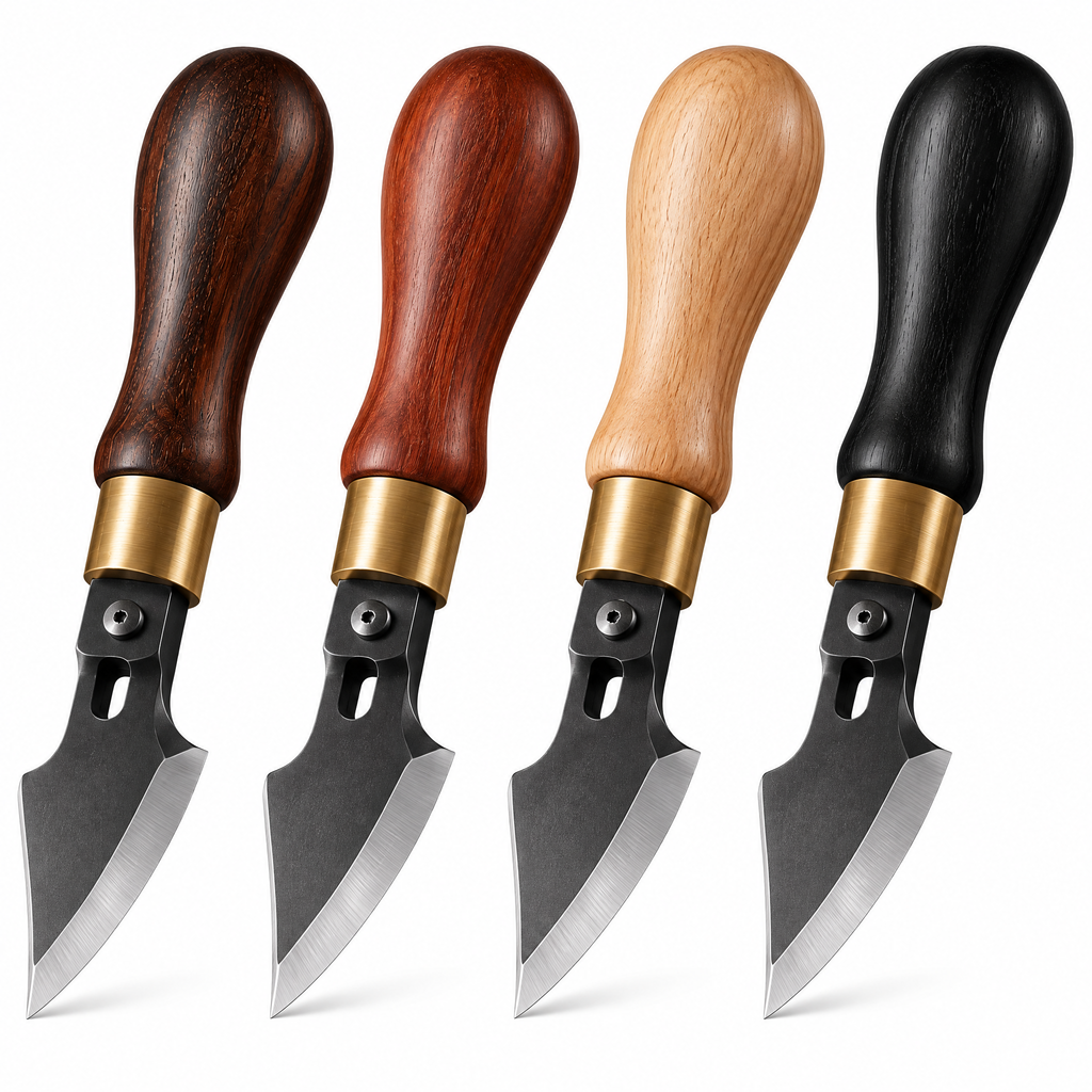 Leather Edge Skiving Knife – Professional Leather Cutting & Thinning Tool